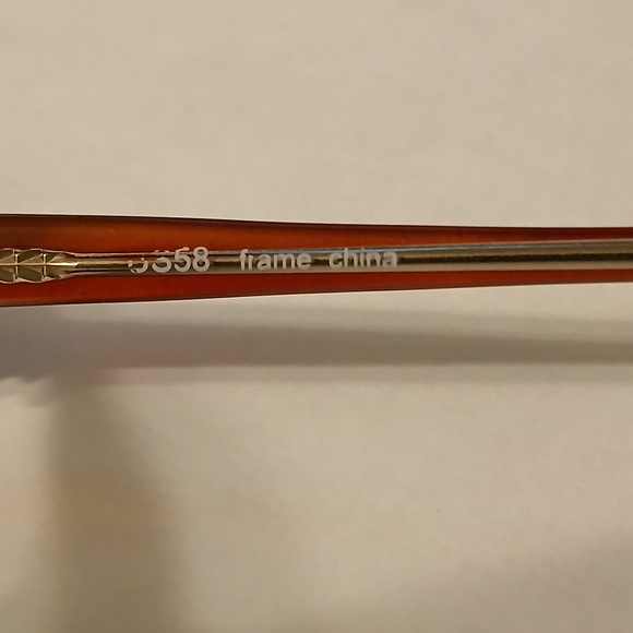 Women's Brown/Clear Square Shaped Eyeglasses Frames 50-16-135 mm - Picture 5 of 8